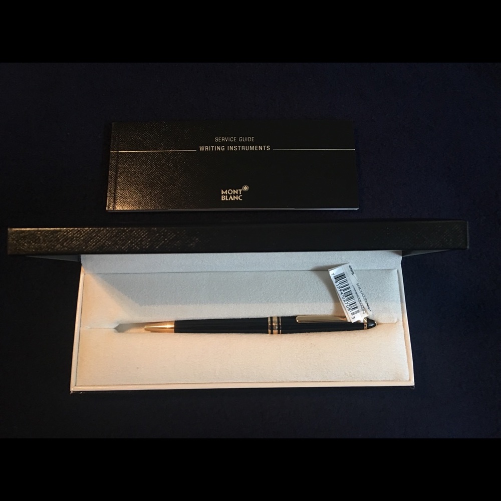 Mont Blanc Pen 164 Meisterstuck Gold-Plated Pen
